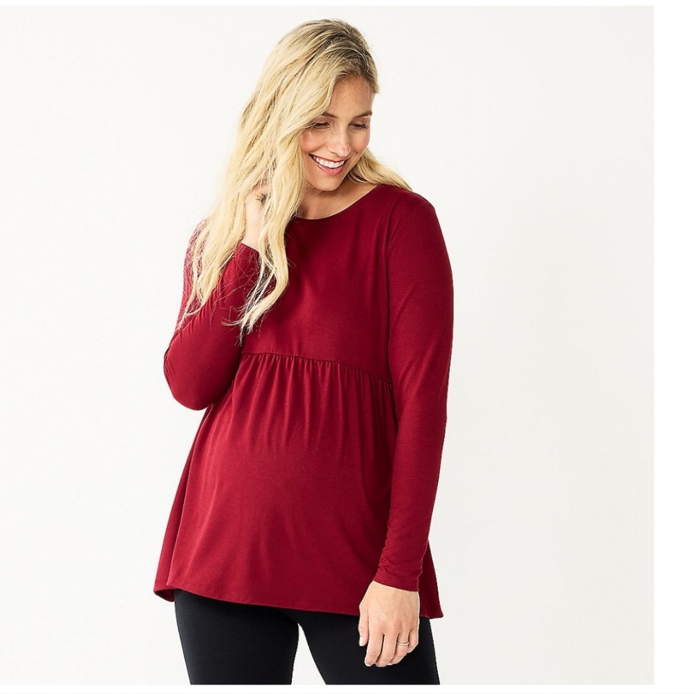 Sonoma maternity long sleeve shirt